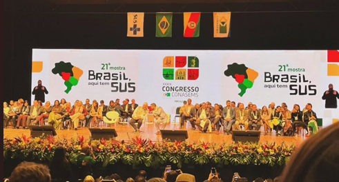 Equipe da criativa.app presente no maior congresso de saúde pública do país, o CONASEMS 2026 na FIERGS em Porto Alegre